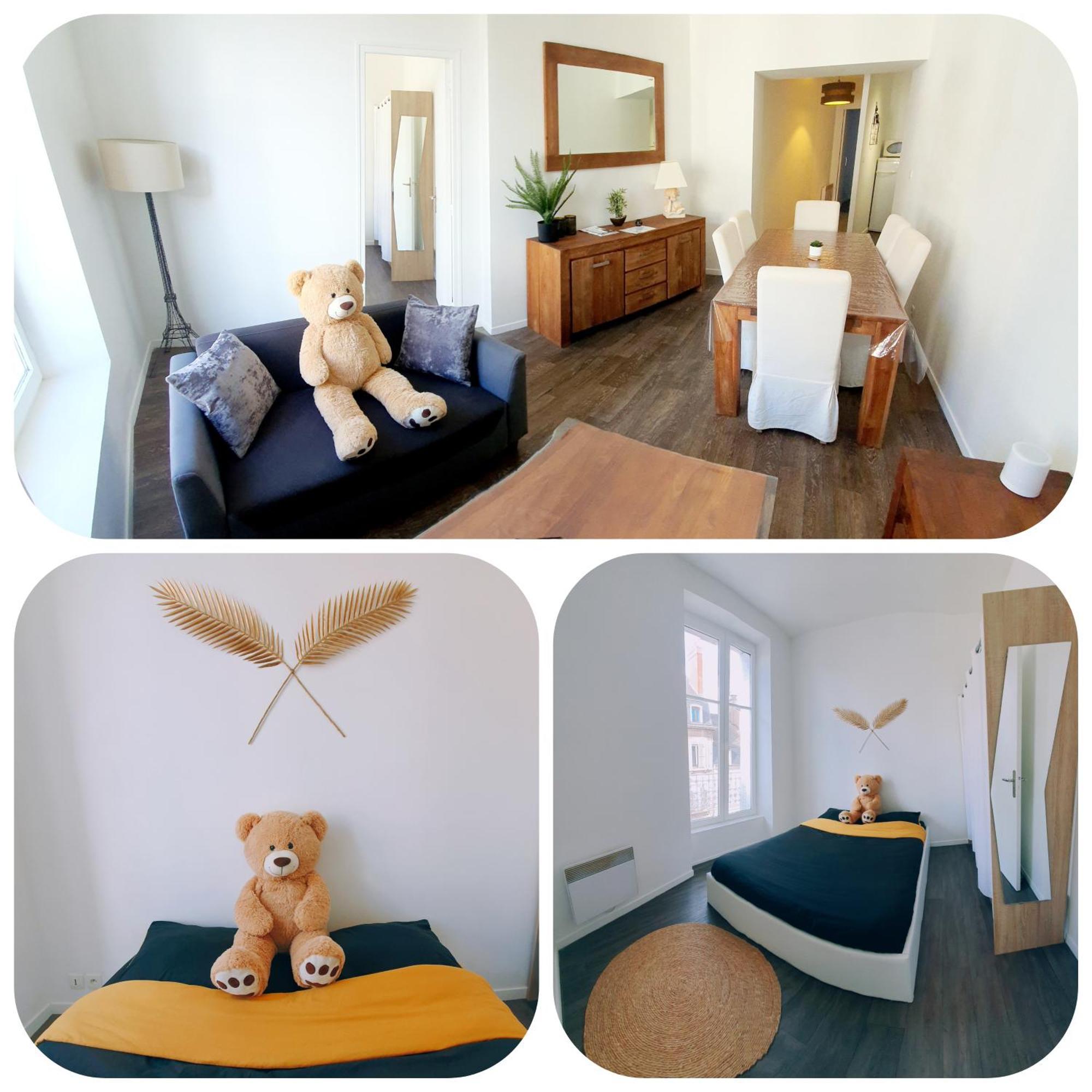 Lumineux & Convivial Appartement Bourges Buitenkant foto